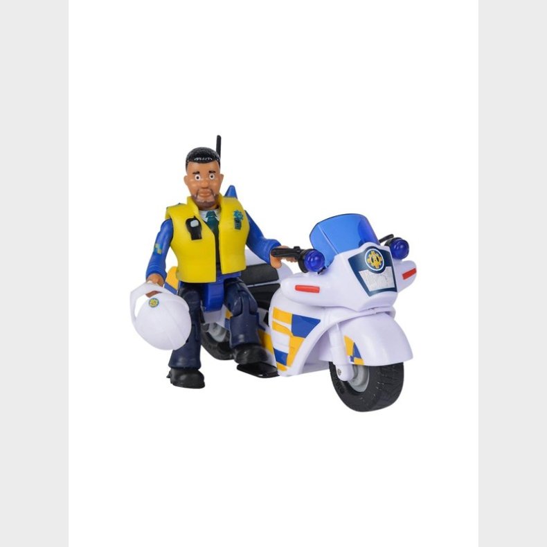  Brandmand Sam - Sam Police Motorbike