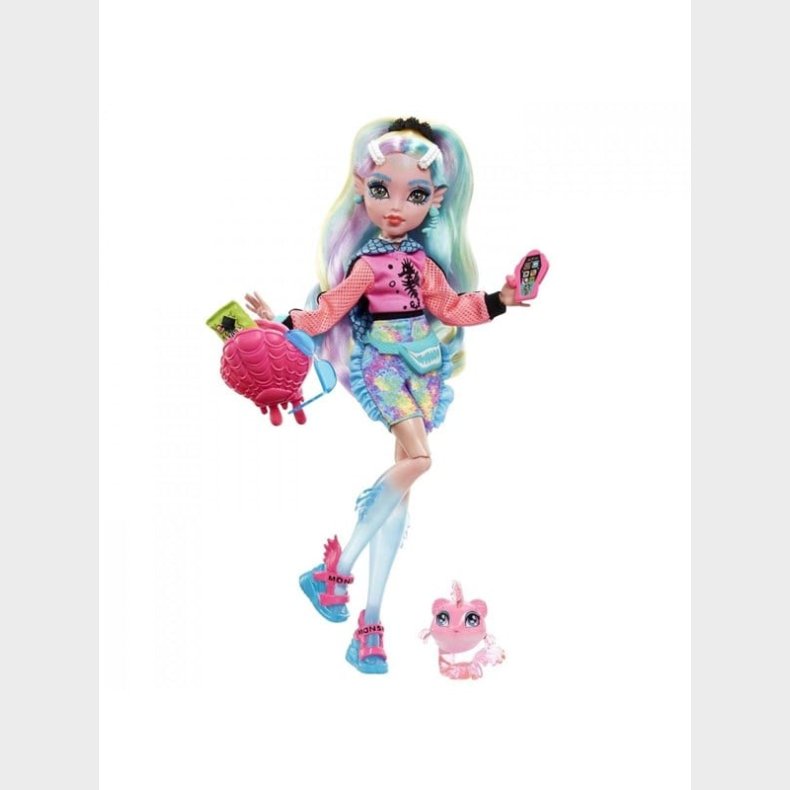 Mattel Monster High - Doll with Pet - Lagoona 32cm