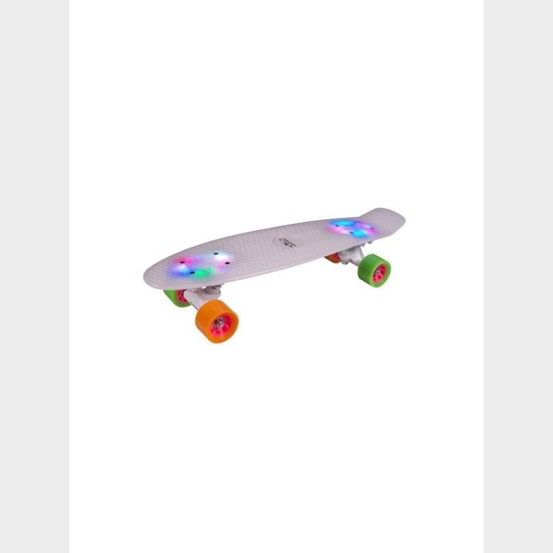 Hudora Skateboard Retro with Light