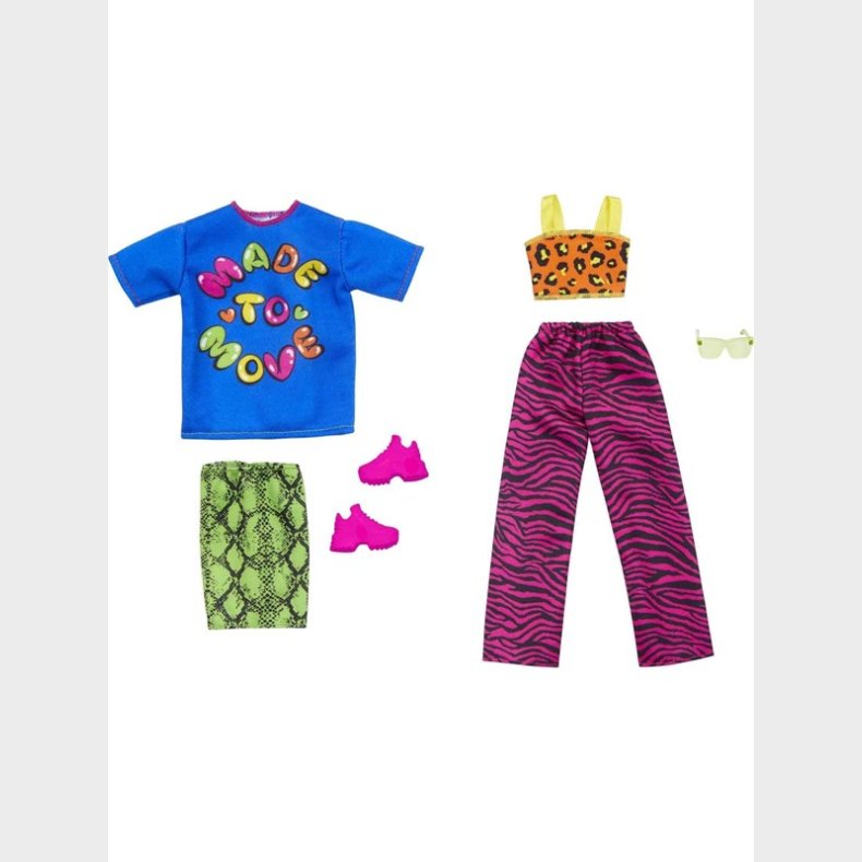 Barbie Fashions 2 Pack - Animal Print Set