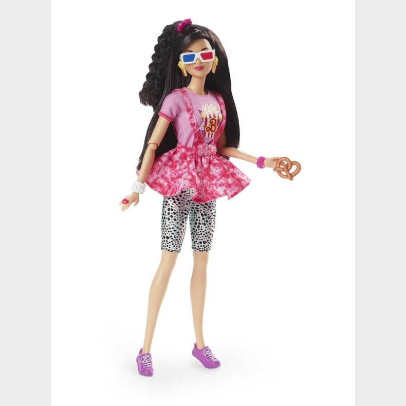 Barbie Rewind 80s-Inspired Movie Night Doll 30cm