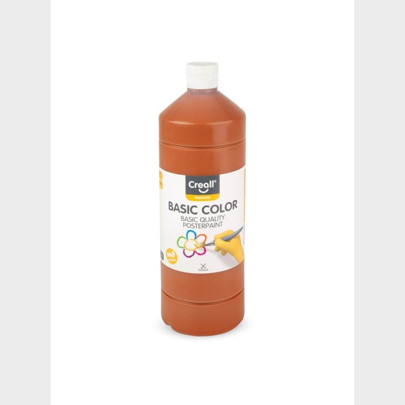 Creall School paint Light brown 1 liter