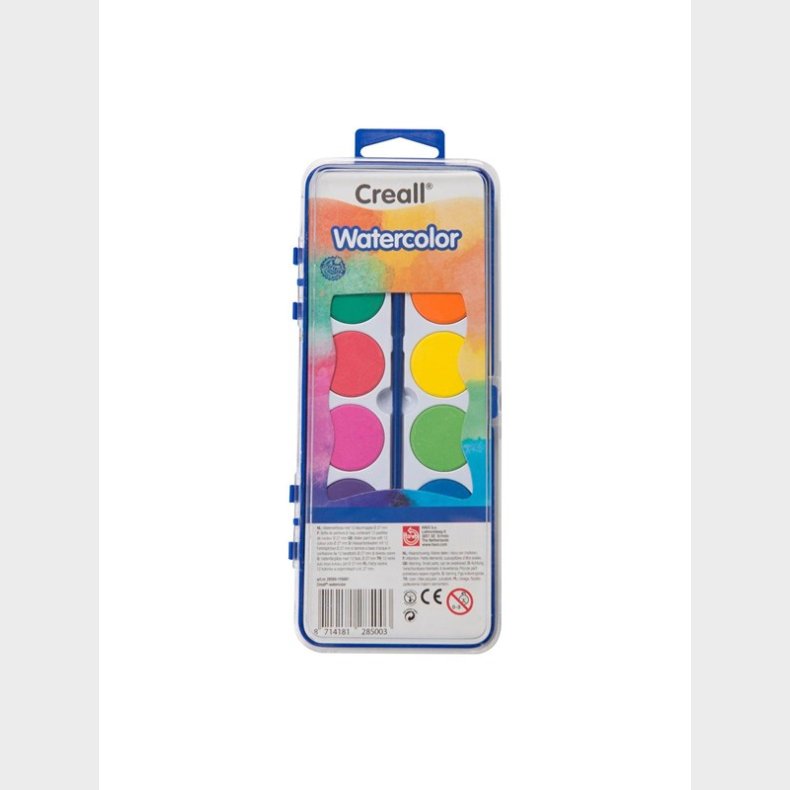 Creall Watercolor set 12 pcs.