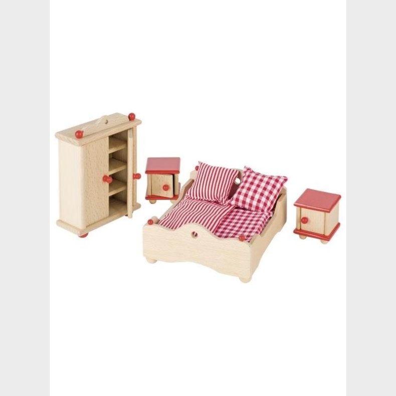 Goki Dollhouse Furniture Bedroom