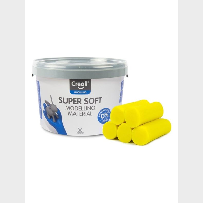 Creall Supersoft clay Yellow 1750gr.