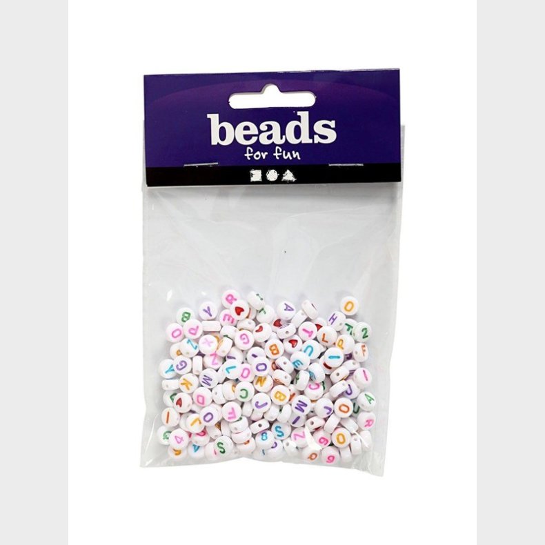 Creativ Company Letter Beads and Numbers 200pcs.