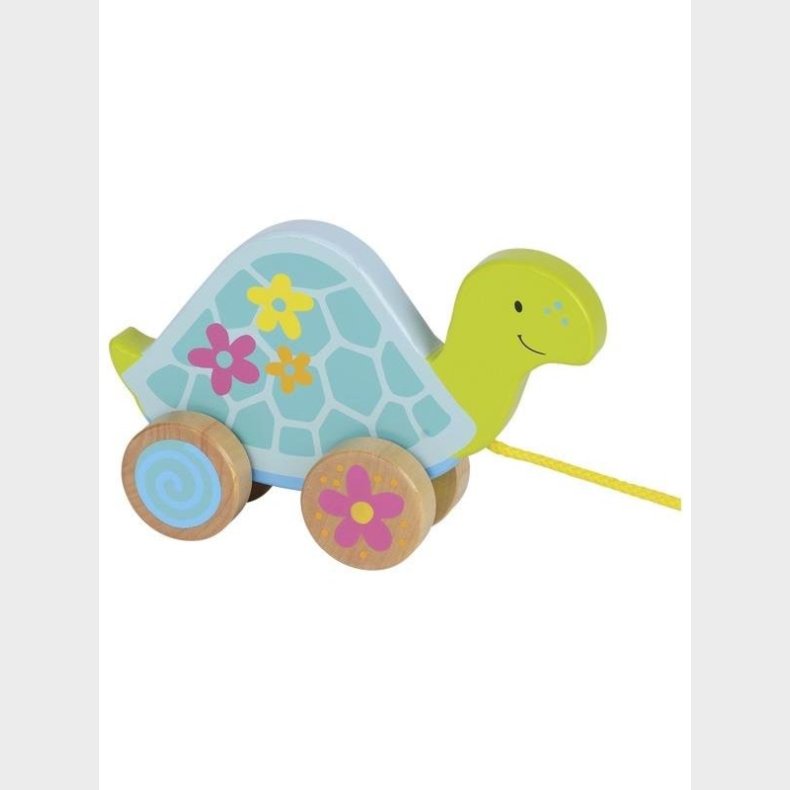 Goki Susibelle Wooden Draft Animal Turtle