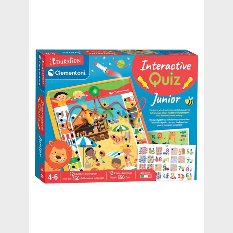 Clementoni Education - Interactive Quiz Junior Learning Game