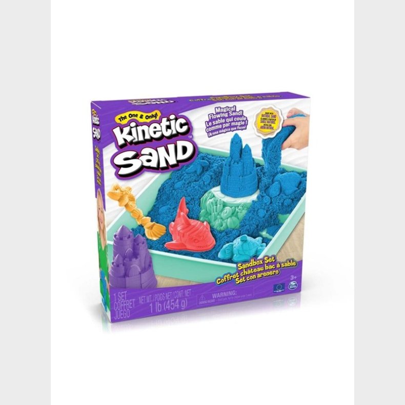 Kinetic Sand Sandbox Set Blue