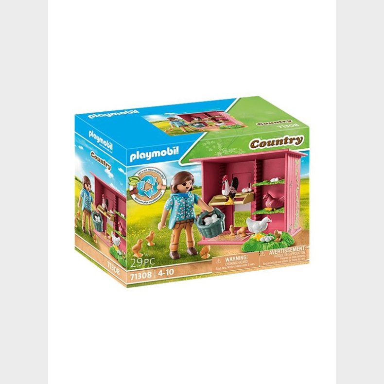 Playmobil Country - Hne med kyllinger