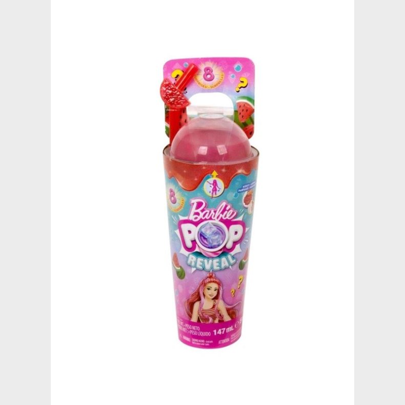 Barbie Pop Reveal Juicy Fruits Watermelon Crush