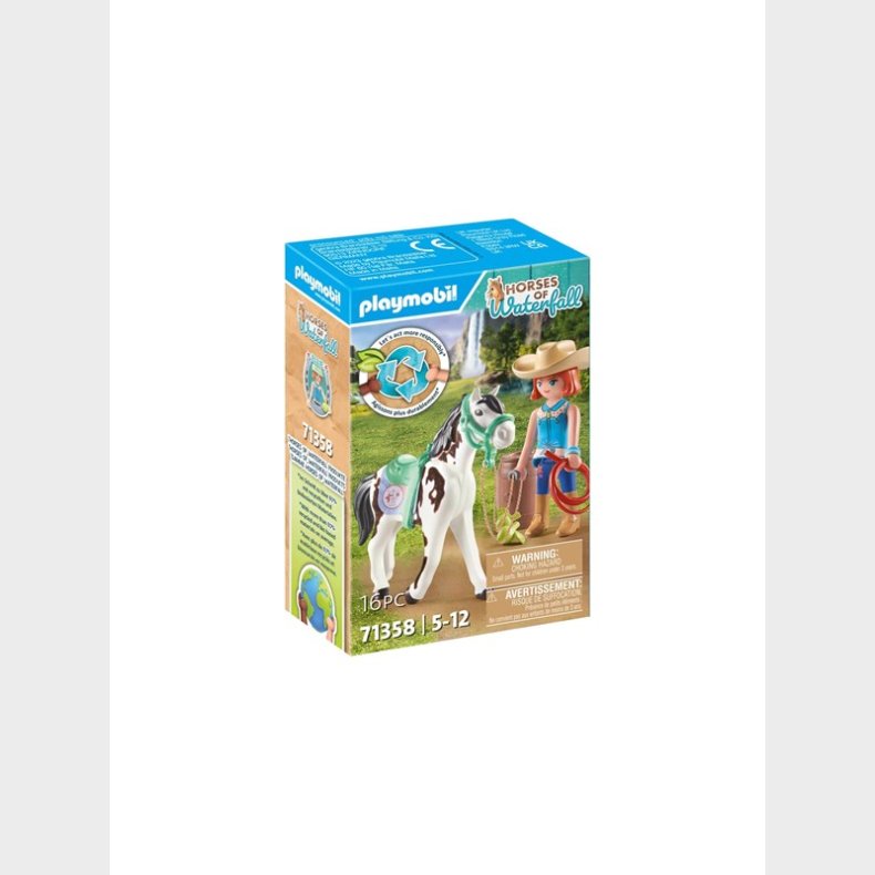 Playmobil Country - Zoe &amp; Blaze med trningsbane