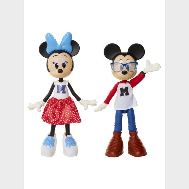 Jakks Disney Minnie Mouse - Minnie &amp; Mickey Playset 25cm