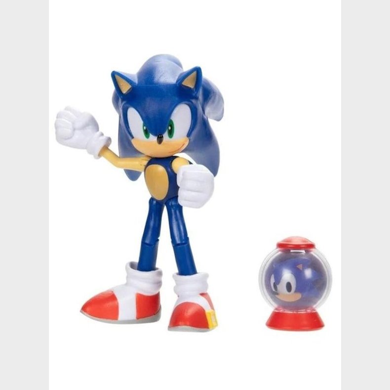 Jakks Sonic - 10cm Articulated Figures with accessory - Sonic