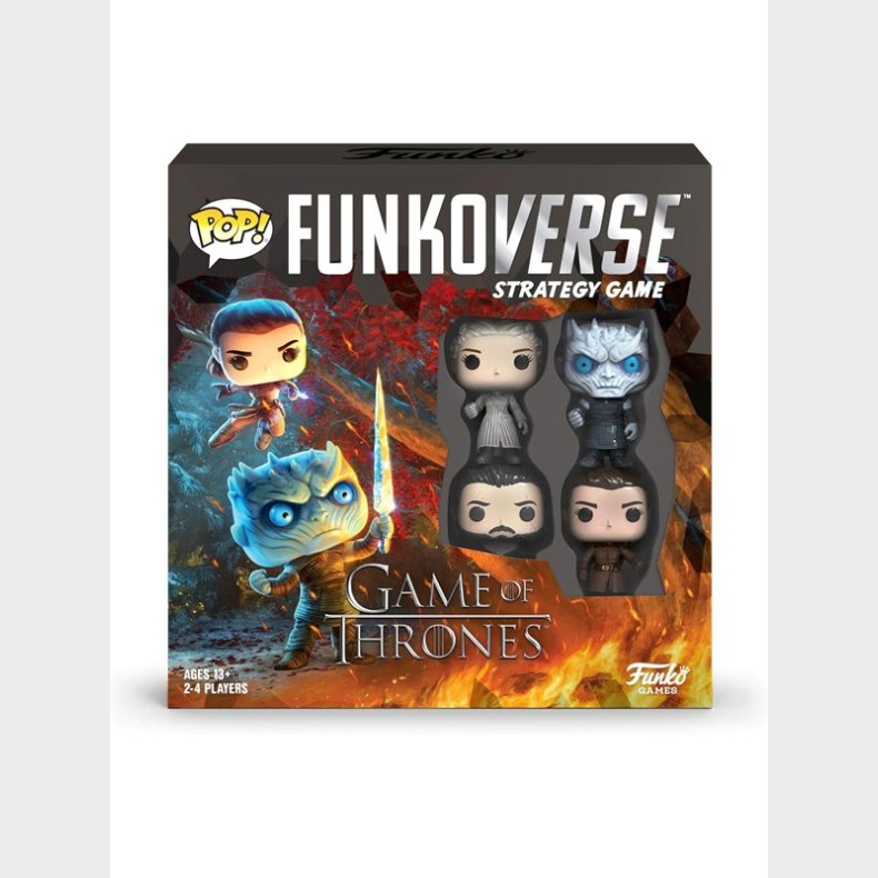 Funko! Funkoverse: Strategy Game (Game Of Thrones 4PK) POP!