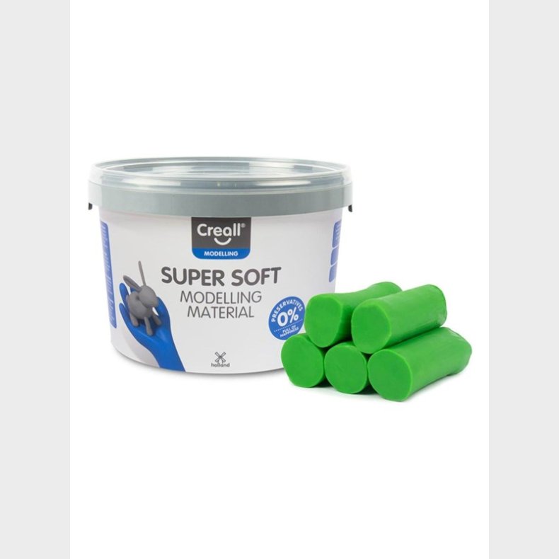 Creall Supersoft clay Green 1750gr.