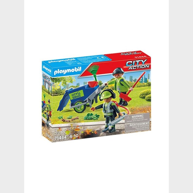 Playmobil City Action - Byrenholdelsesteam