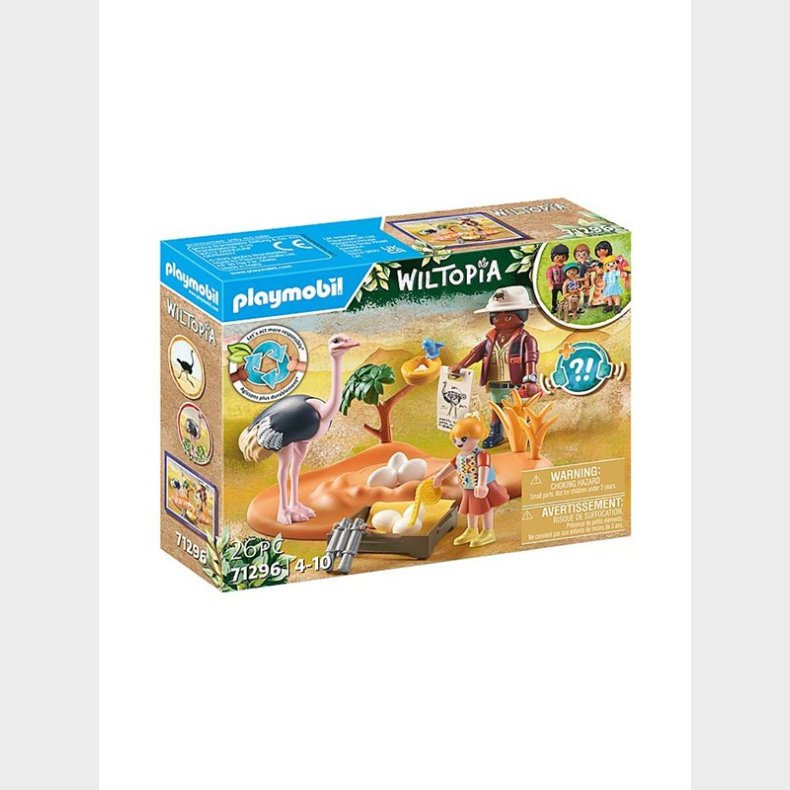 Playmobil Wiltopia - WILTOPIA - Gst hos strudsefar