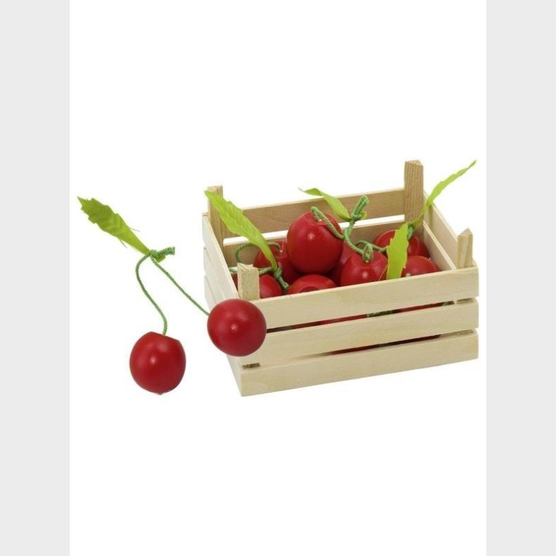 Goki Wooden Cherries in Box 6 pcs.