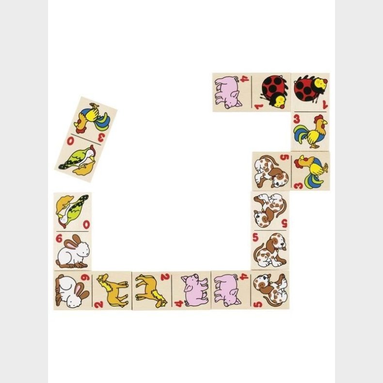 Goki Domino Animals 28 Stones