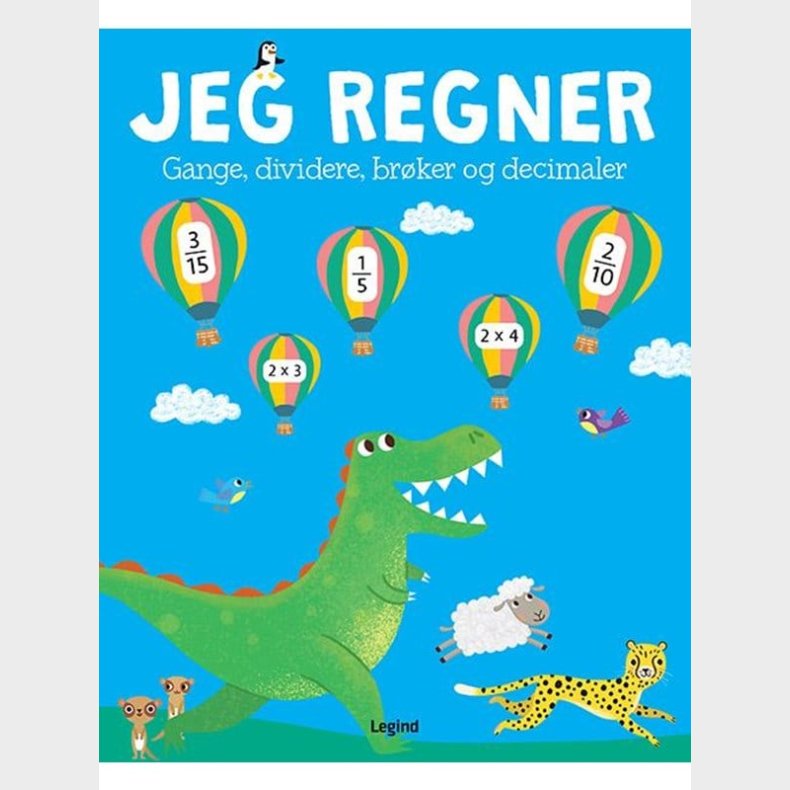 Jeg regner - Gange dividere brker og decimaler - Brnebog - hardcover