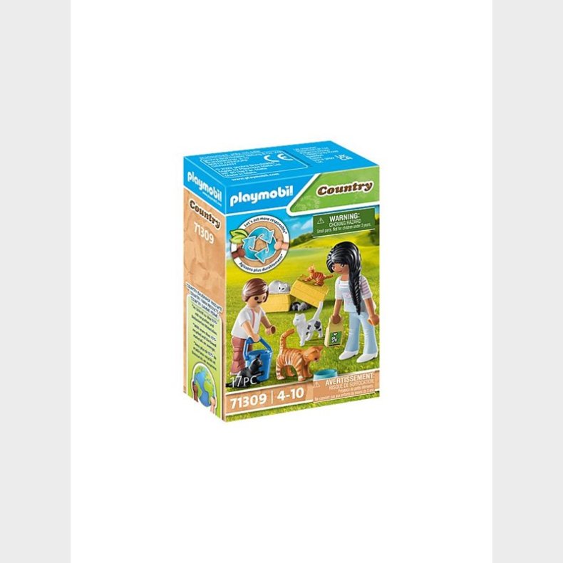 Playmobil Country - Kattefamilie