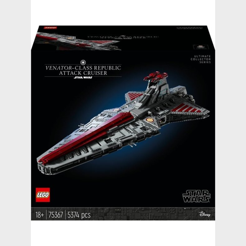 LEGO Star Wars 75367 Republikkens angrebsskib af Venator-klassen