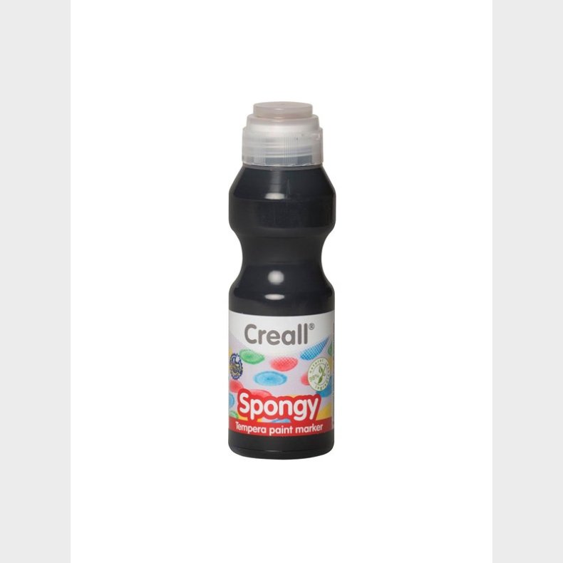 Creall Spongy Paint Pen Black 70ml