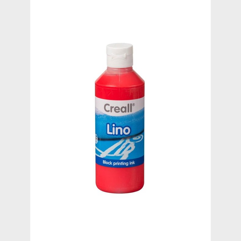 Creall Lino Blockprint Paint Light Red 250ml