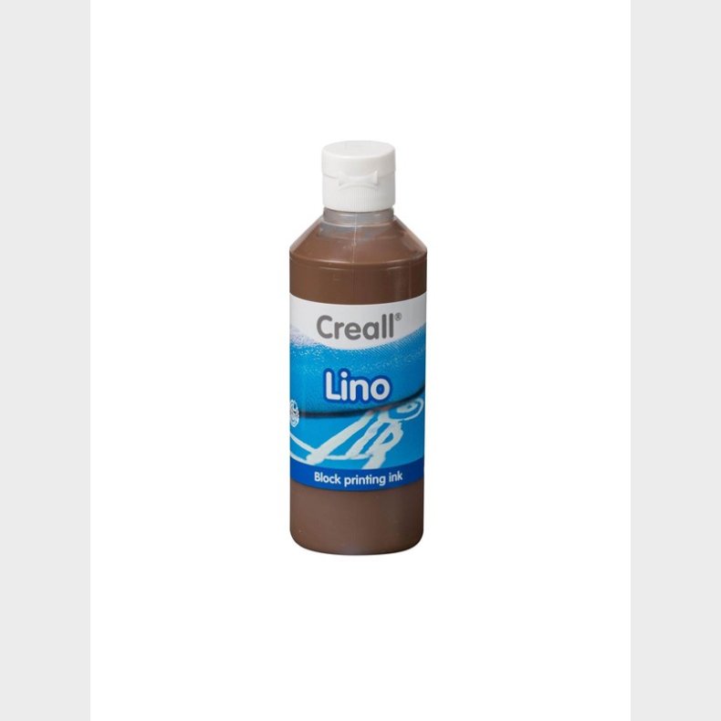 Creall Lino Blockprint Paint Brown 250ml