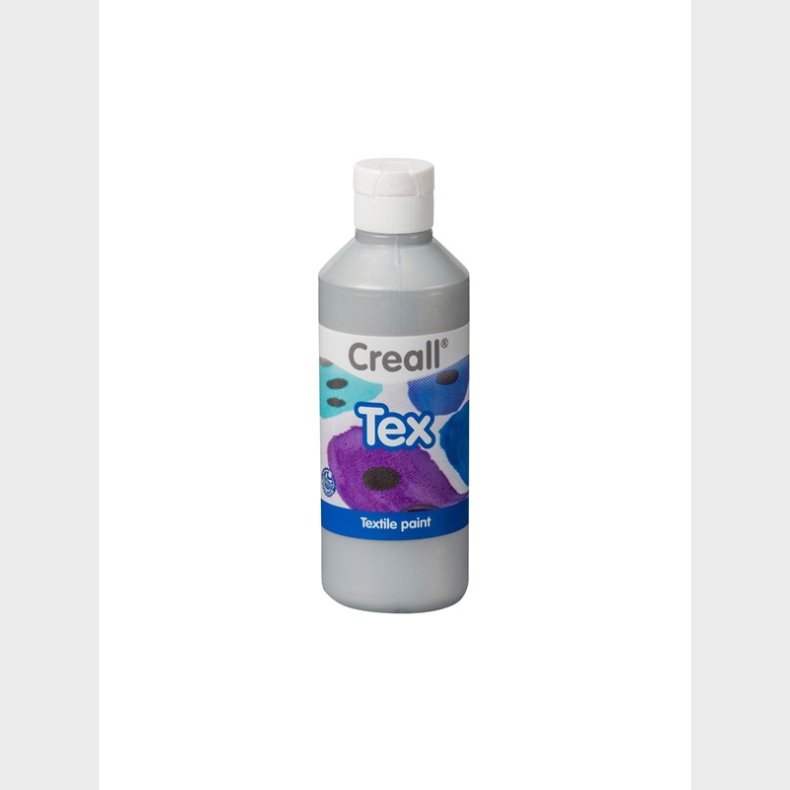 Creall Fabric Paint Silver 250ml