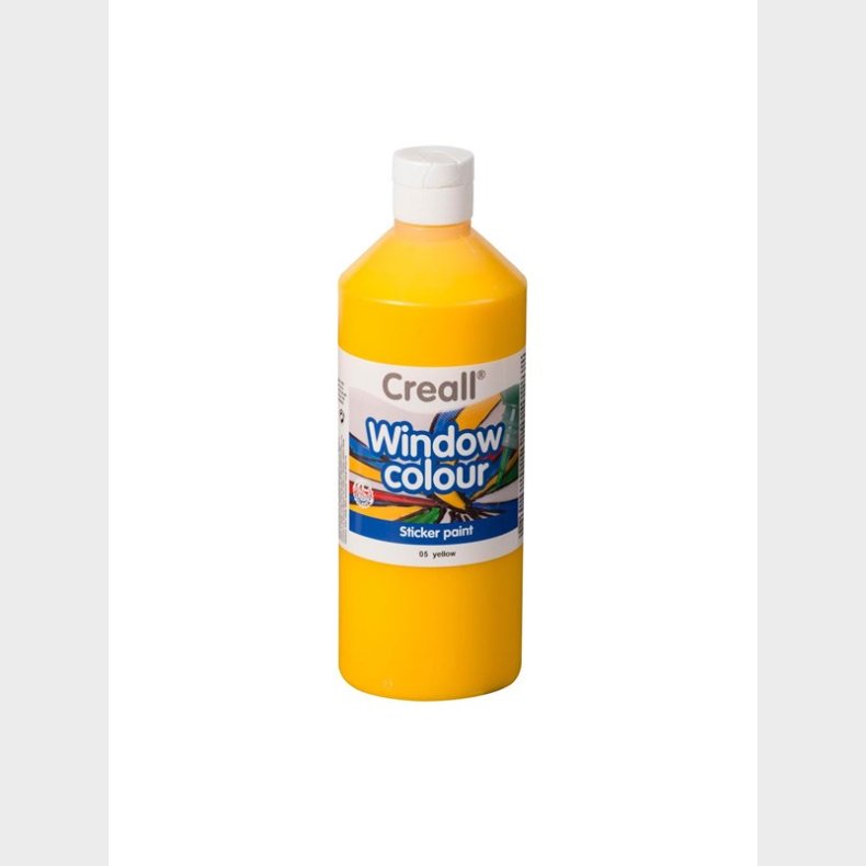 Creall Window Paint Yellow 500ml