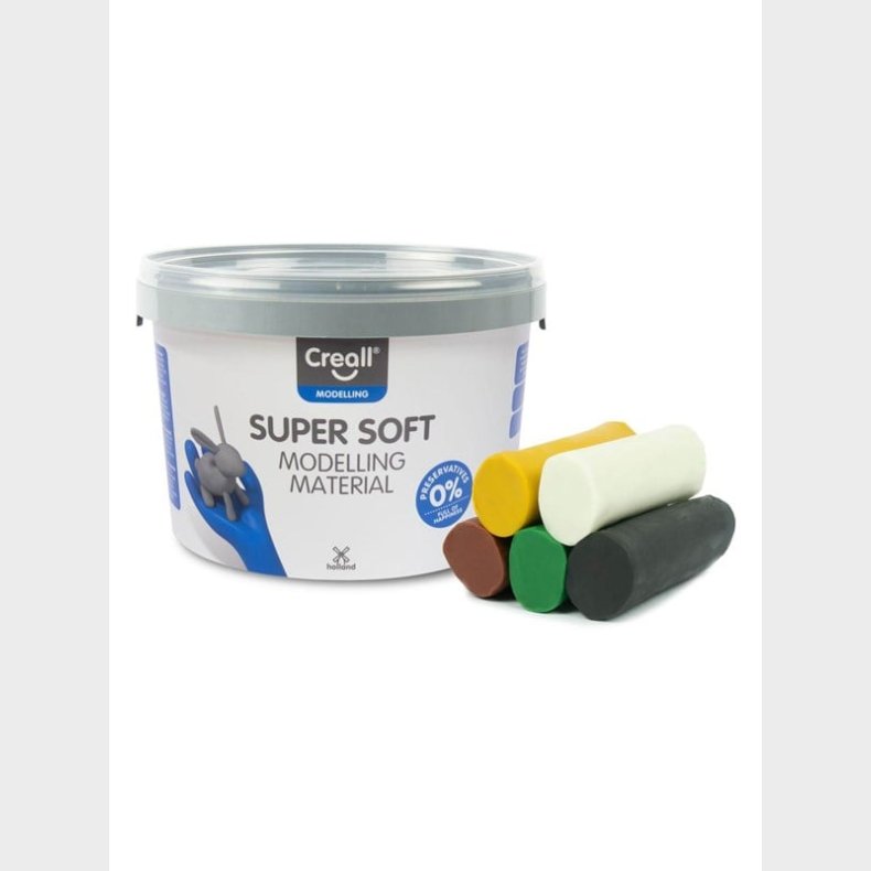 Creall Supersoft Clay Safari colours 1750gr.