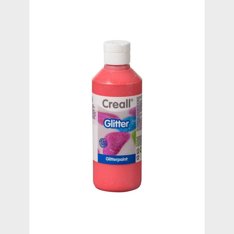 Creall Glitter Paint Red 250ml