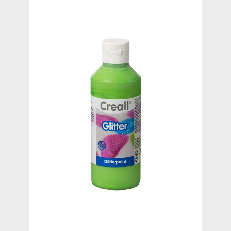 Creall Glitter Paint Green 250ml