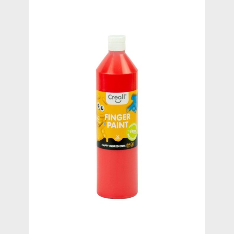 Creall Finger Paint Preservative Free Red 750ml