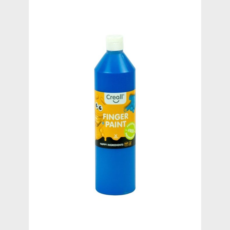 Creall Finger Paint Preservative Free Blue 750ml