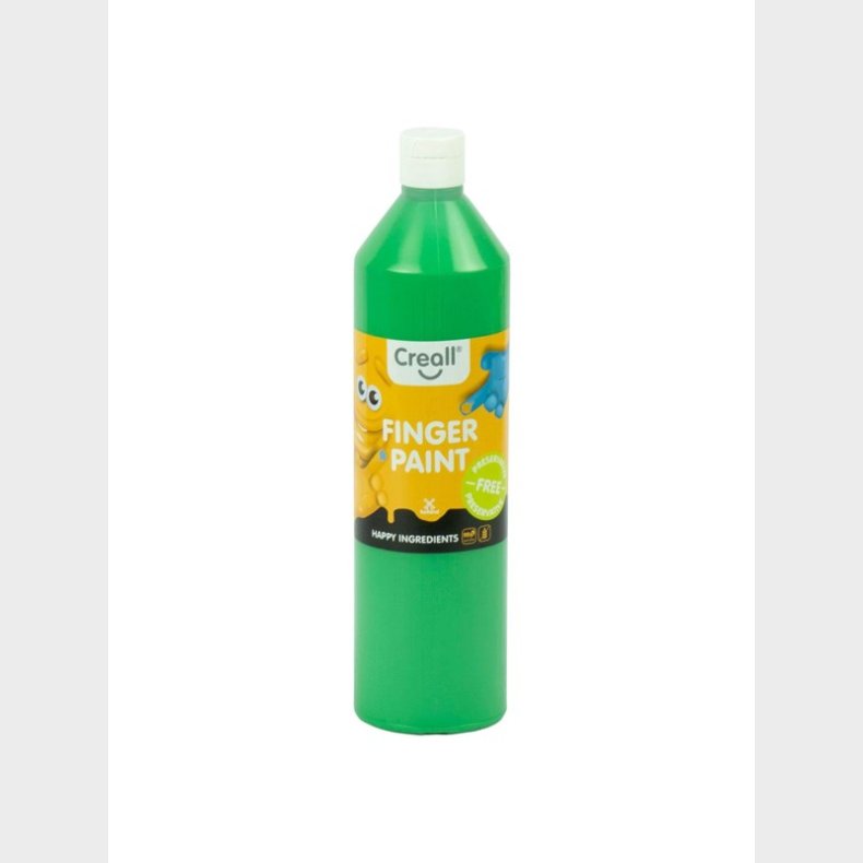 Creall Finger Paint Preservative Free Green 750ml