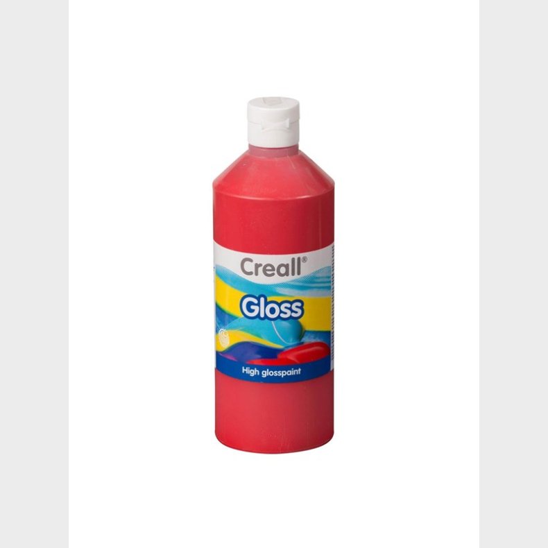 Creall Gloss Gloss Paint Red 500ml