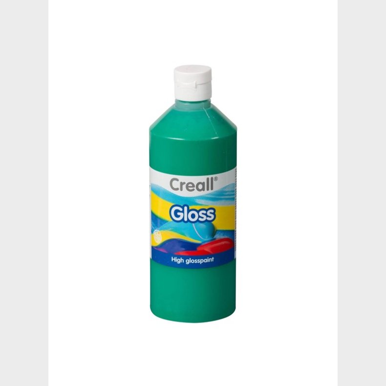 Creall Gloss Gloss Paint Green 500ml