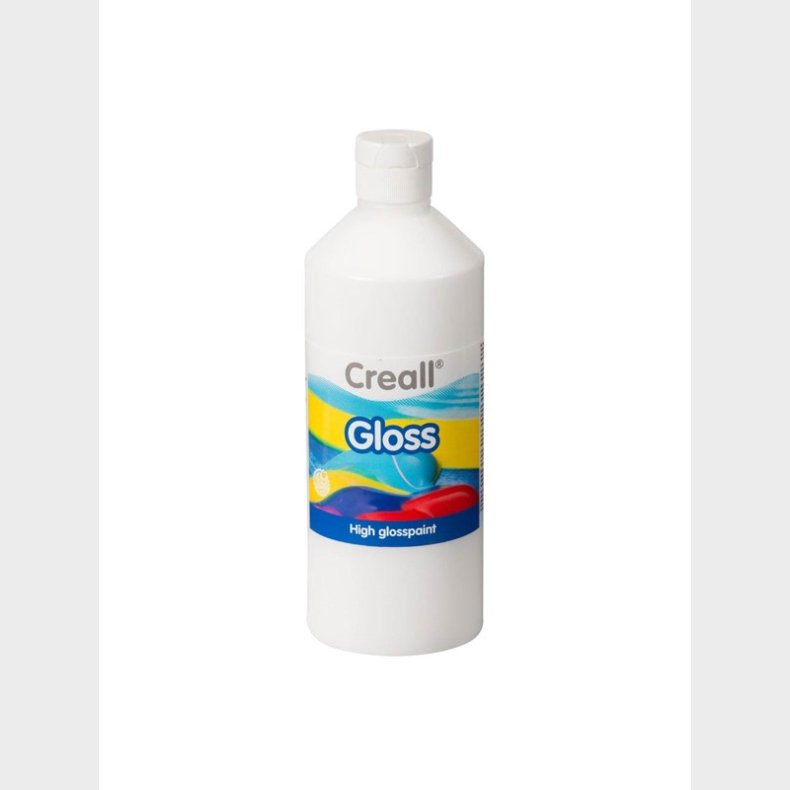 Creall Gloss Gloss Paint White 500ml