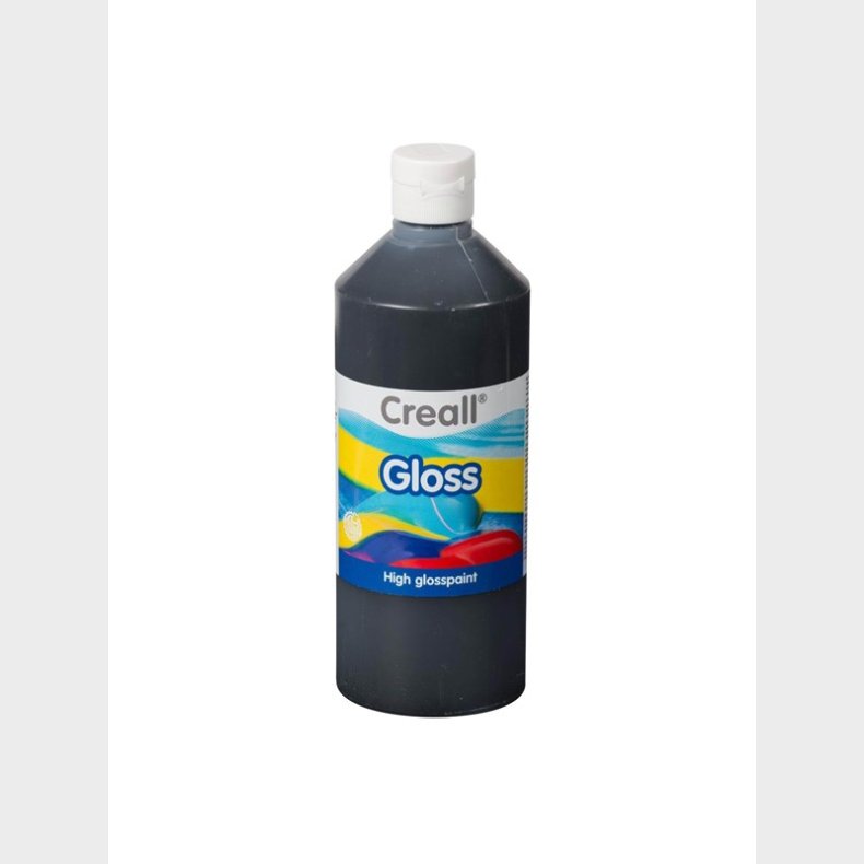 Creall Gloss Gloss Paint Black 500ml