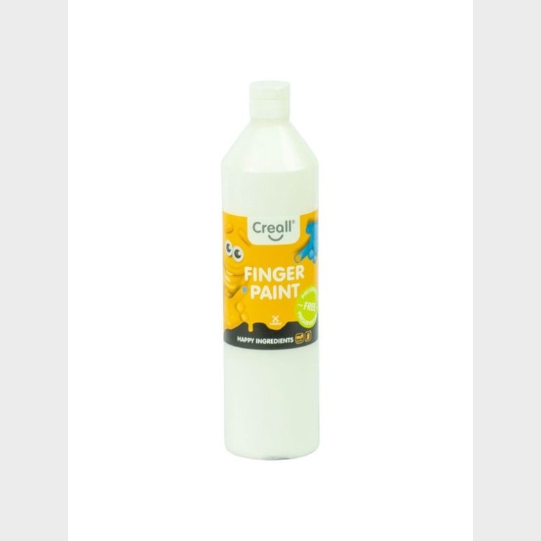 Creall Finger Paint Preservative Free White 750ml