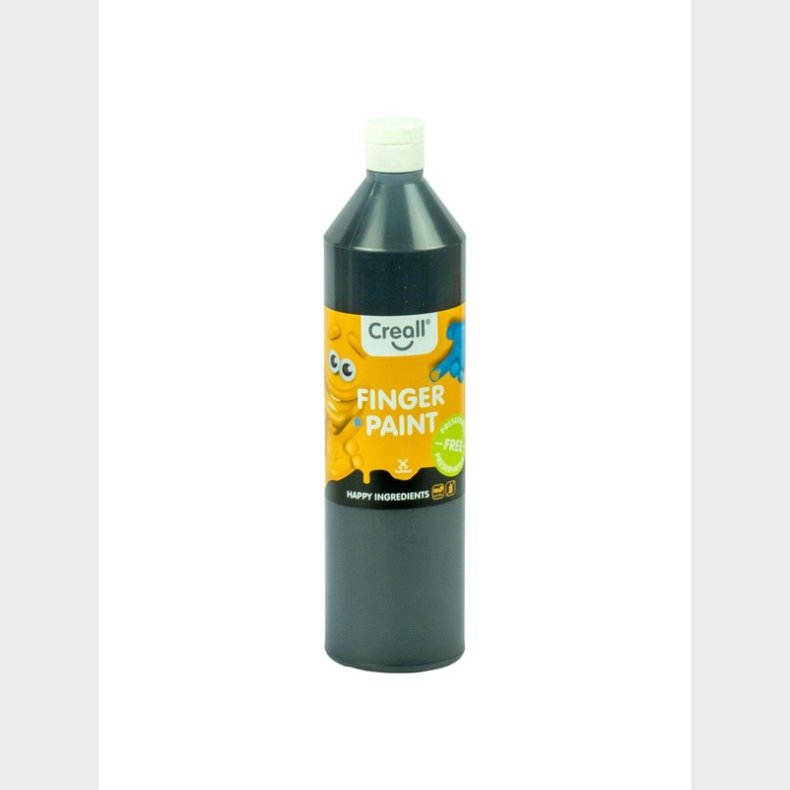 Creall Finger Paint Preservative Free Black 750ml