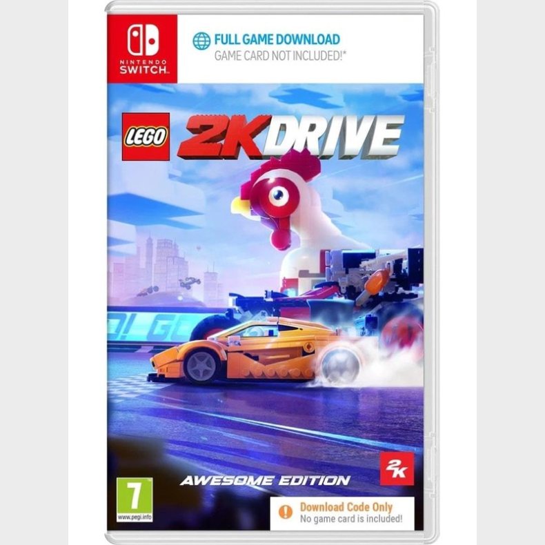 LEGO 2K Drive (Awesome Edition) Code in a Box - Nintendo Switch - Racing