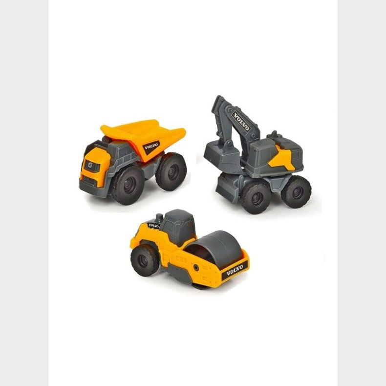 Dickie Volvo Micro Work Vehicles 3pcs.