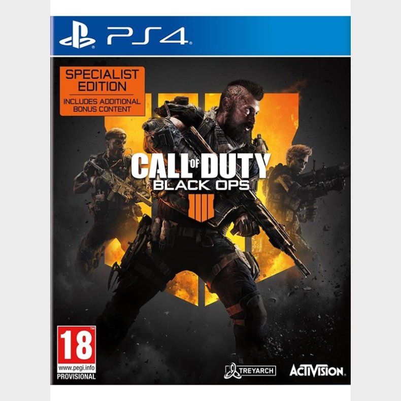 Call of Duty: Black Ops 4 (Specialist Edition) - Sony PlayStation 4 - FPS