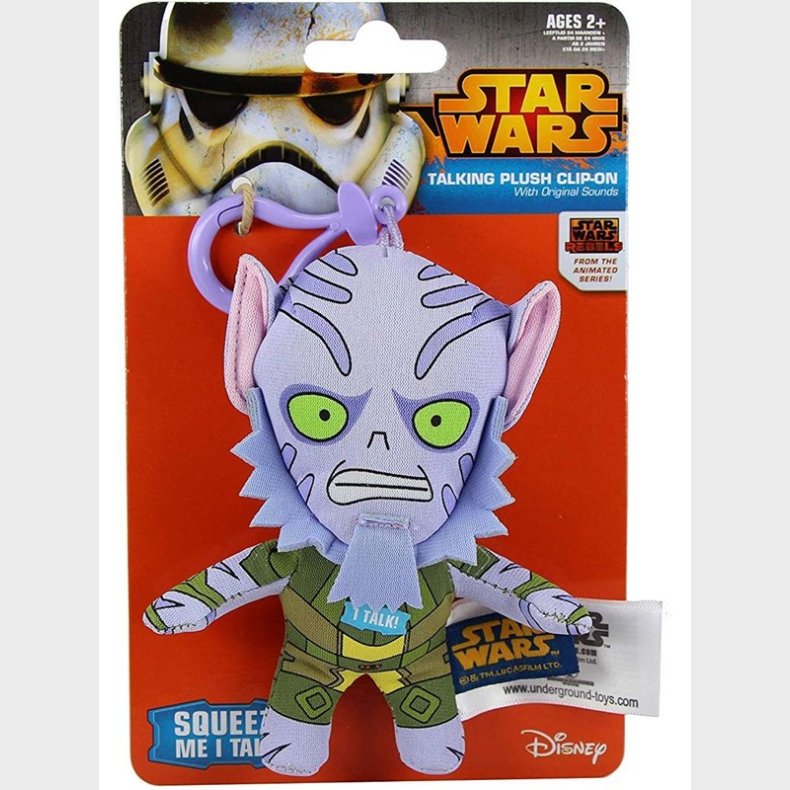 Jazwares Star Wars - Zeb mini plush figure with sound (English)