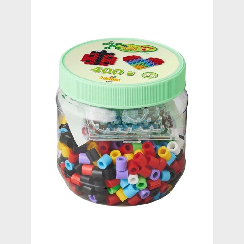 Hama Fuse Bead Set Maxi - Square and Heart 400 stk.