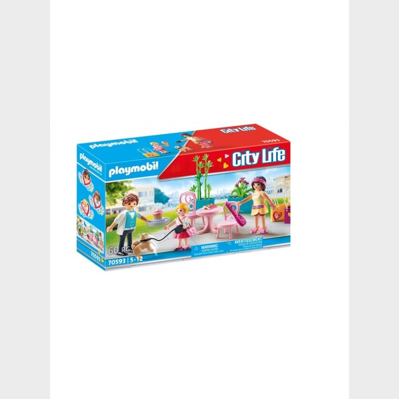 Playmobil City Life - City Life Coffee Break - 70593